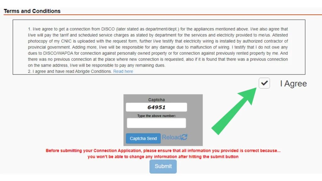 SEPCO New Connection Charges